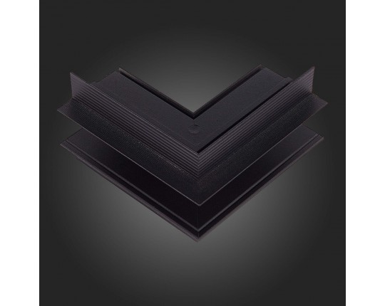 ST007.459.00 Внешний угол-соединитель для встраиваемого магнитного шинопровода ST-Luce Черный