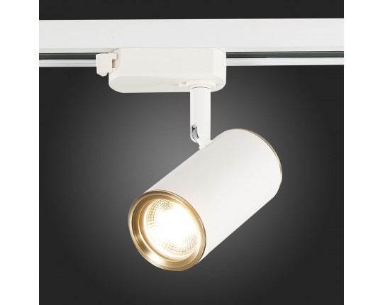 ST301.536.01 Св-к трек. Белый GU10 1*50W L104xW54xH111 220V Без ламп