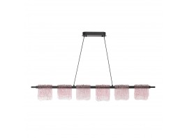 SL6021.403.36 Светильник подвесной ST-Luce черный/розовый LED 1*36W 3000K