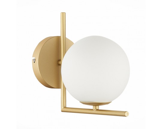 SL1148.301.01 Светильник настенный ST-Luce Латунь/Белый G9 1*5W