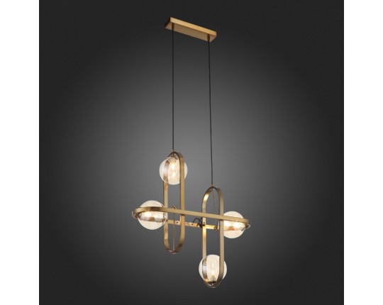 SL1201.203.04 Светильник подвесной ST-Luce Бронзовый/Коньячный G9 4*5W