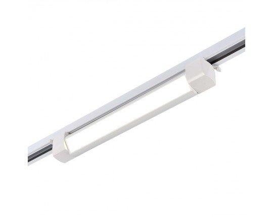 ST368.536.20 Св-к трек. Белый LED 1*20W 3000K 1 450Lm Ra>90 120° IP20 L387xW49xH54 170-240V