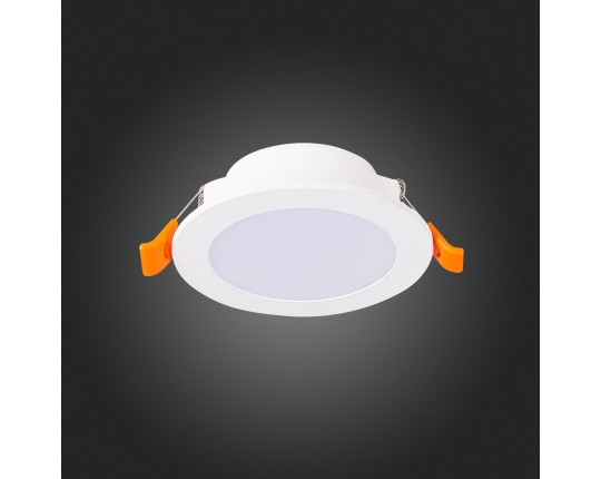 ST212.508.05 Св-к встр. Белый LED 1*5W 3000K/4000K/6000K 375Lm Ra80 110° IP20 D92xH30 220-240V