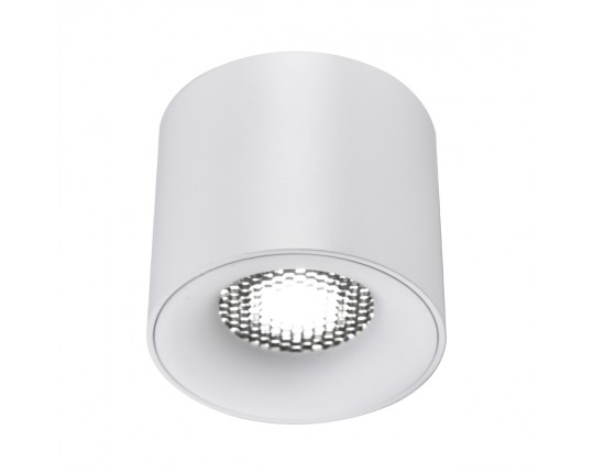 ST761.543.10 Светильник потолочный белый LED 1*10W 4000K 530Lm Ra 36° IP20 D80xH70 170-240VV