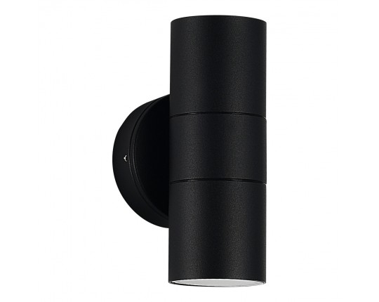 SL9008.401.02 Светильник уличный настенный ST-Luce черный/белый GU10 2*50W