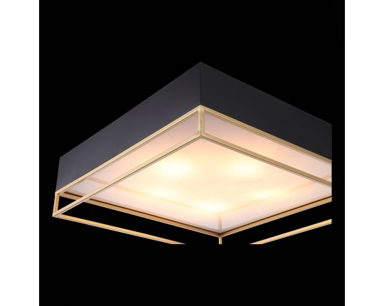 SL1127.422.05 Светильник потолочный ST-Luce Черный, Матовое золото/Белый E27 5*40W