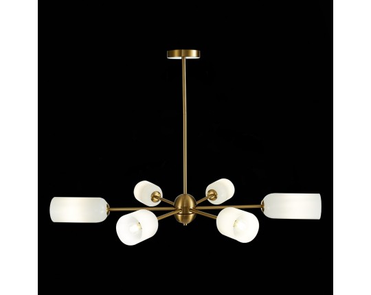SL1180.202.06 Люстра потолочная ST-Luce Золотистый/Белый E14 6*40W
