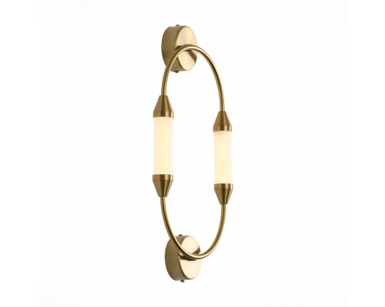 SL6004.301.02 Бра ST-Luce Латунь/Белый LED 2*4W 3000K