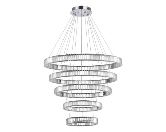 SL1622.113.05 Люстра подвесная ST-Luce Хром/Прозрачный LED 1*285W 4000K