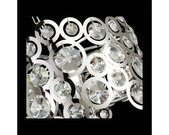 SL1103.103.08 Светильник подвесной ST-Luce Хром/Прозрачный,Хром E14 8*60W