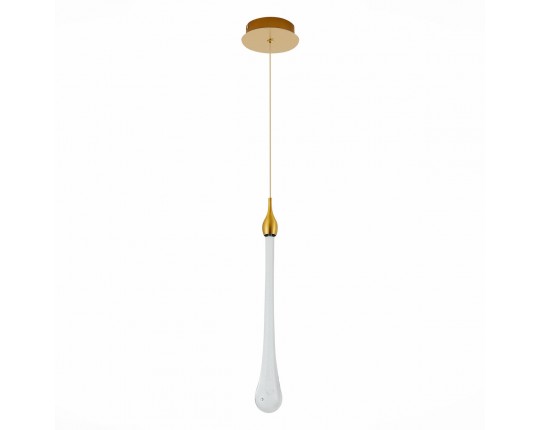 SL6103.203.01 Подвес ST-Luce Золотистый/Прозрачный LED 1*3W 4000K