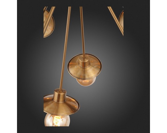 SL1111.303.30 Светильник подвесной ST-Luce Латунь E27 30*40W