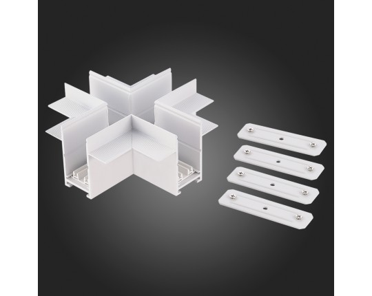 ST021.522.21 X- оБразный встраиваемый соединитель Skyline 220 ST-Luce Белый