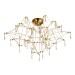 SL6601.202.78 Светильник потолочный ST-Luce Золотистый/Прозрачный LED 78*0,35W 3000K