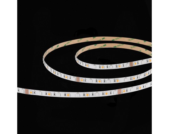 ST019.318.20RGBW Светодиодная лента SMD5050  - 17.28W/M 3000K+RGB 300Lm Ra>90 IP20 L1 000xW10xH- 24V