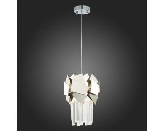 SL1232.103.01 Подвес ST-Luce Хром/Прозрачный, Хром E14 1*60W