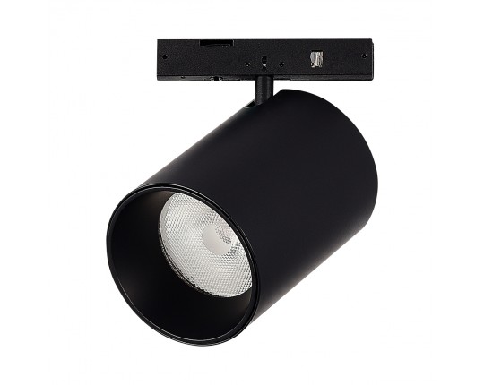 ST671.436.09 Магнитный трековый светильник Черный LED 1*9W 3000K 500Lm Ra>90 36° IP20 D45xH63 24V