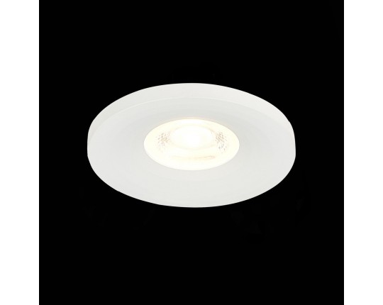 ST205.508.01 Св-к встр. Белый GU10 1*50W  D95xH27 220V Без ламп