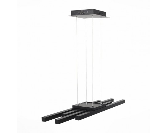 SL933.403.04 Люстра подвесная ST-Luce Черный/Белый,Черный LED 1*38W 3000K/4000K/6000K