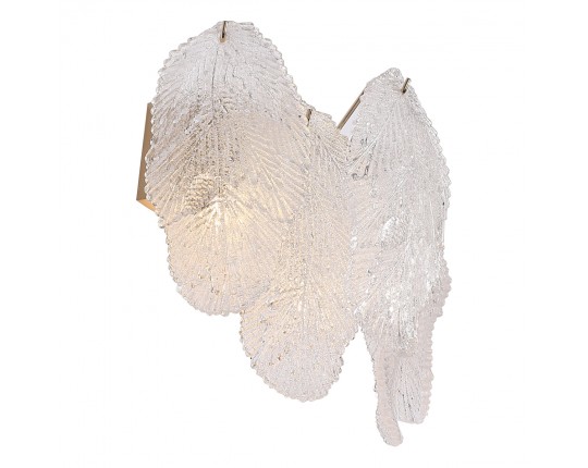 SL6135.201.02 Светильник настенный ST-Luce золотистый/прозрачный, янтарный G9LED 2*5W