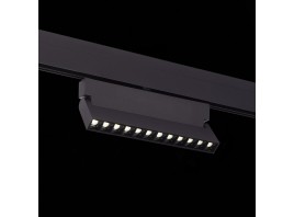 ST362.446.12 Магнитный трековый светильник Черный LED 1*12W 4000K 1 009Lm Ra>90 36° IP20 L219xW22xH1