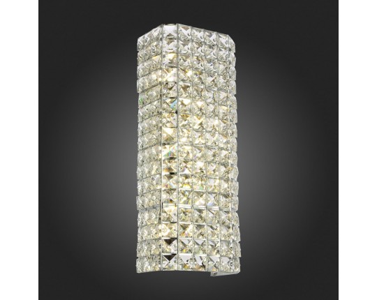 SL748.101.05 Светильник настенный ST-Luce Хром/Хром, Прозрачный G9 5*5W