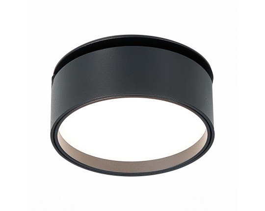 ST651.438.14 Встраиваемый поворотный светильник Черный LED 1*14W 3000K 1 100Lm Ra>90 120° IP20 D105x