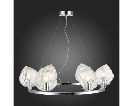 SL1175.103.06 Люстра подвесная ST-Luce Хром/Прозрачный E14 6*40W