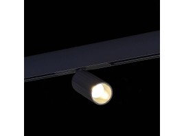 ST807.446.12 Магнитный трековый светильник Черный LED 1*12W 4000K 700Lm Ra>90 IP20 D50xH173 48VV