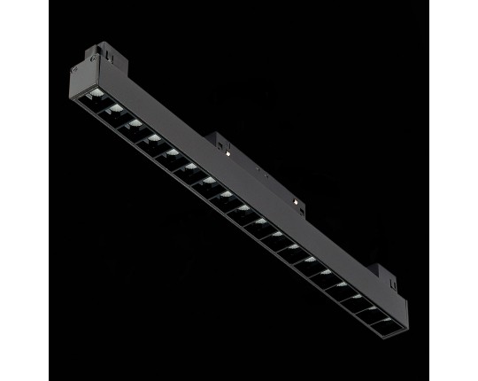 ST361.436.18 Магнитный трековый светильник Черный LED 1*18W 3000K 1 407Lm Ra>90 36° IP20 L331xW22xH4