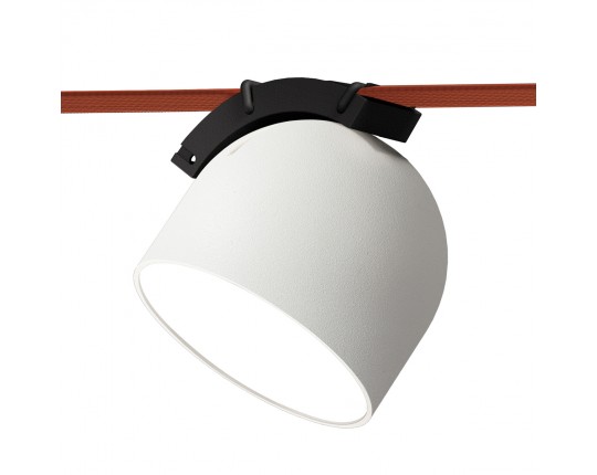 ST451.536.12.2 Св-к трек. Белый LED 1*12W 3000K 827Lm Ra90 120 IP20 D100xH107 48V