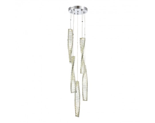 SL6205.103.05 Светильник подвесной ST-Luce Хром/Прозрачный LED 1*55W 4000K