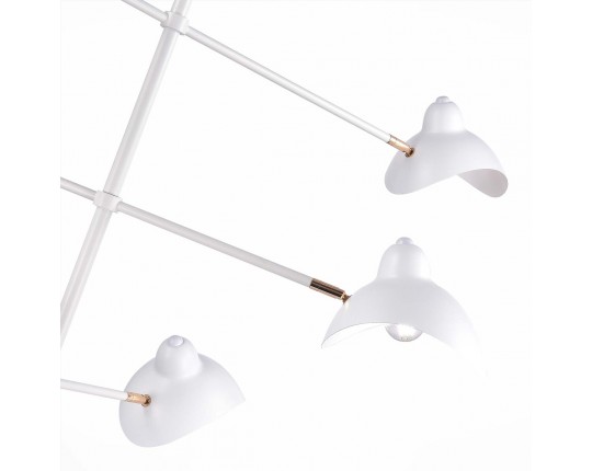 SL1801.503.06 Люстра подвесная ST-Luce Белый/Белый E14 6*60W