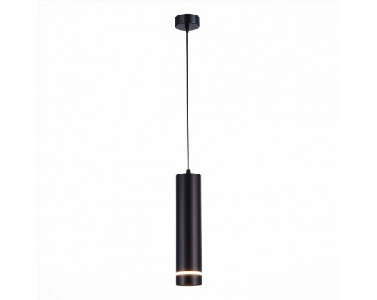 ST115.433.12 Светильник подвесной Черный LED 1*12W 3000K 936Lm Ra>90 120° IP20 D80xH300 165-265V