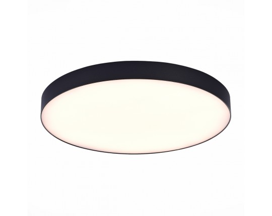 ST606.432.96 Светильник потолочный Черный LED 1*96W 3000K 8 640Lm Ra>85 120° IP20 D600xH55 185-265V