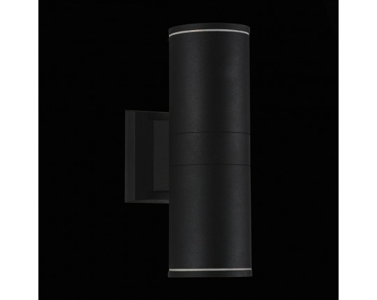 SL561.401.02 Светильник уличный настенный ST-Luce Черный/Черный LED 2*5W 4000K