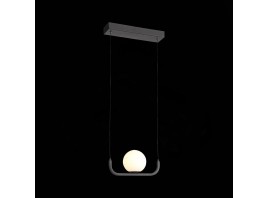 SL1581.403.01 Светильник подвесной ST-Luce Черный/Белый LED 1*8W 3200K