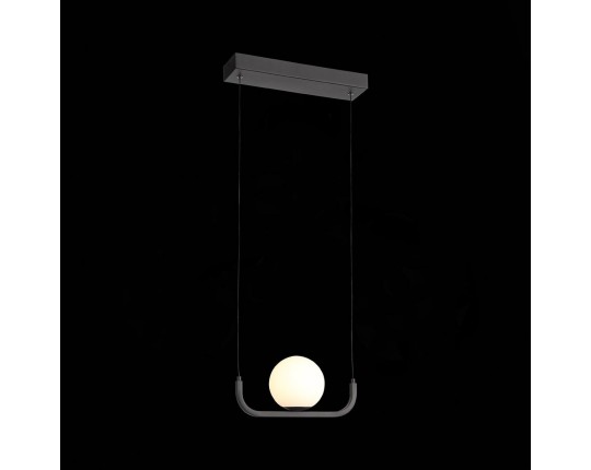 SL1581.403.01 Светильник подвесной ST-Luce Черный/Белый LED 1*8W 3200K