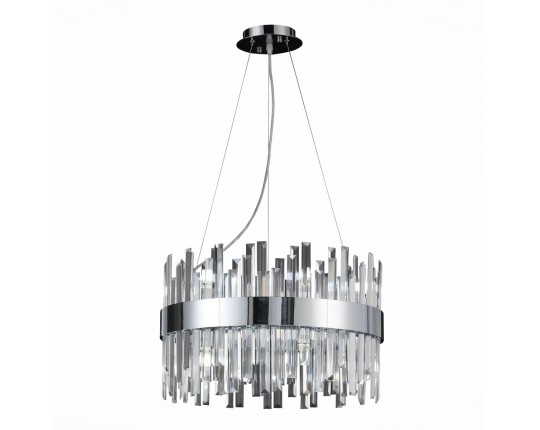 SL1160.103.12 Люстра подвесная ST-Luce Хром/Хром, Прозрачный G9 12*5W