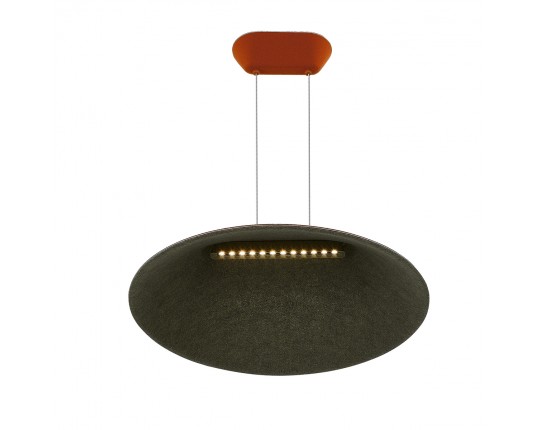 SL3001.723.01 Светильник подвесной ST-Luce Оранжевый,Серый/Оранжевый,Серый LED 1*12W