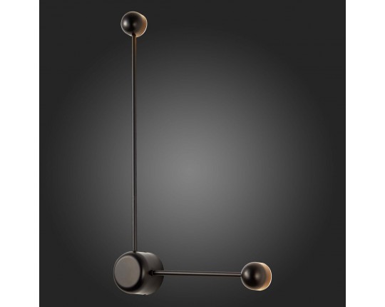 SL6003.401.02 Светильник настенный ST-Luce Черный/Черный LED 2*4W 4000K