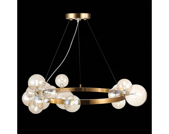 SL1165.303.15 Светильник подвесной ST-Luce Бронза/Коньячный G4 15*5W