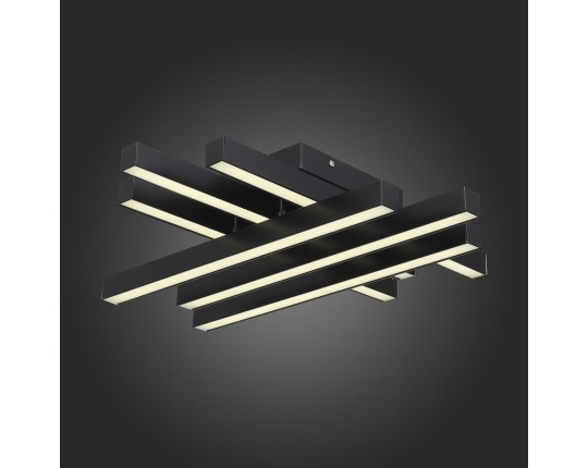 SL933.402.06 Люстра потолочная ST-Luce Черный/Белый,Черный LED 1*36W 3000K/4000K/6000K