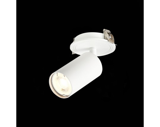 ST303.508.01 Св-к встр. Белый GU10 1*50W  L100xW54xH170 220V Без ламп