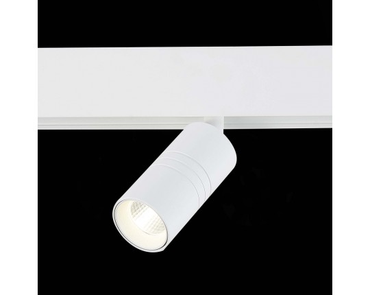 ST365.546.07 Магнитный трековый светильник белый LED 1*7W 4000K 595Lm Ra>80 36° IP20 L-xW44xH90 48V