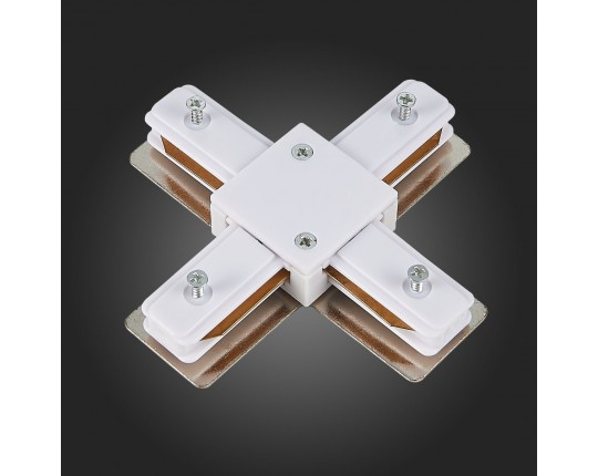 ST002.549.00 Коннектор X-оБразный ST-Luce Белый
