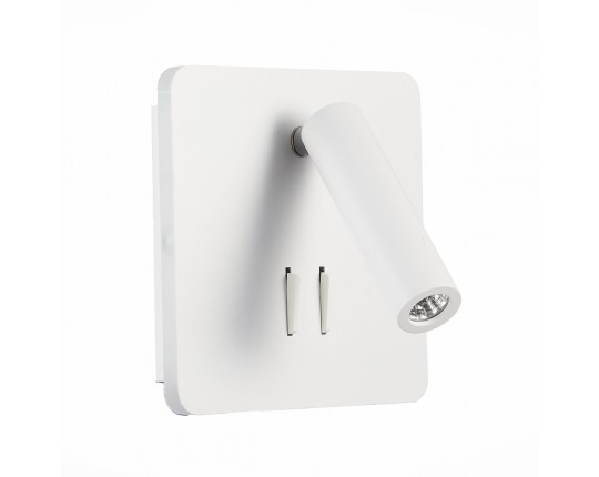 SL1586.531.01 Светильник настенный Белый LED 1*9W 3000K 624Lm Ra>80  IP20 L-xW140xH140 170-240V