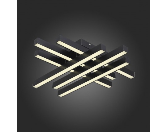 SL933.402.06 Люстра потолочная ST-Luce Черный/Белый,Черный LED 1*36W 3000K/4000K/6000K