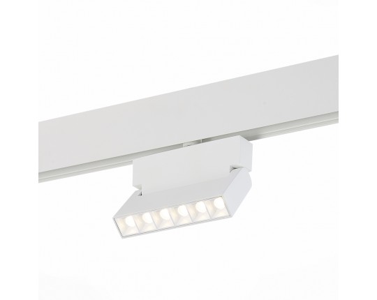 ST362.546.06 Магнитный трековый светильник белый LED 1*6W 4000K 532Lm Ra>80 36° IP20 L120xW22xH134 4
