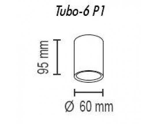 Потолочный светильник TopDecor Tubo6 P1 31